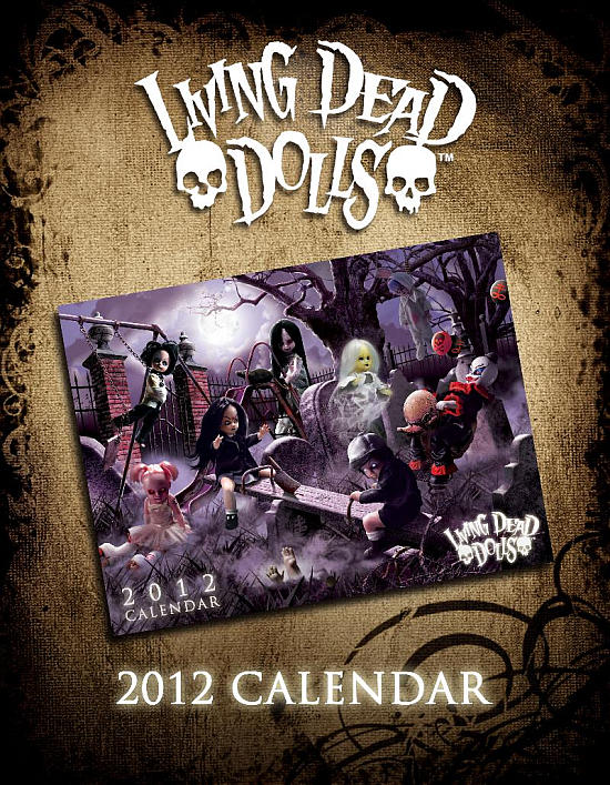 calendar march 2012. Dead Dolls 2012 Calendar.