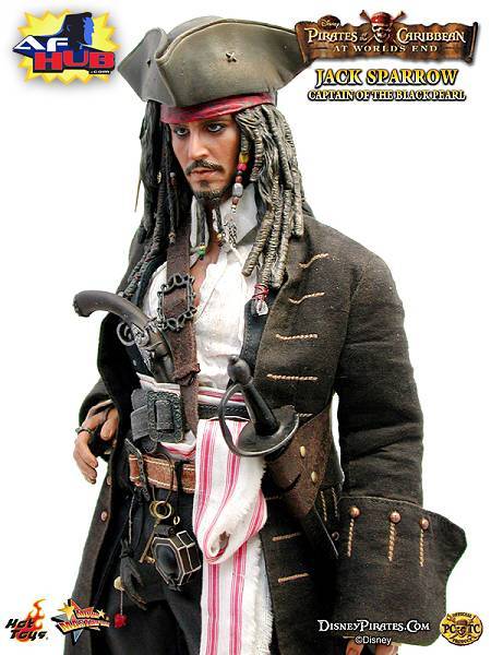 jack sparrow figure hot toys