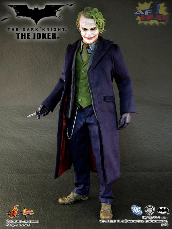 AFHUB – The Action Figure Hub » TDK: The Joker 12-inch figure by Hot Toys