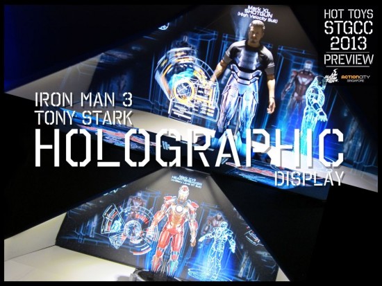 3. Hot Toys booth @ STGCC_Hologram featuring Tony Stark