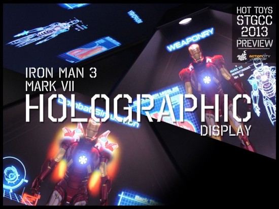 4. Hot Toys booth @ STGCC_Hologram featuring  Mark VII