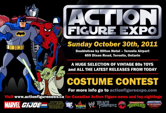 8th Annual Canadian Action Figure Expo - October 30th 2011