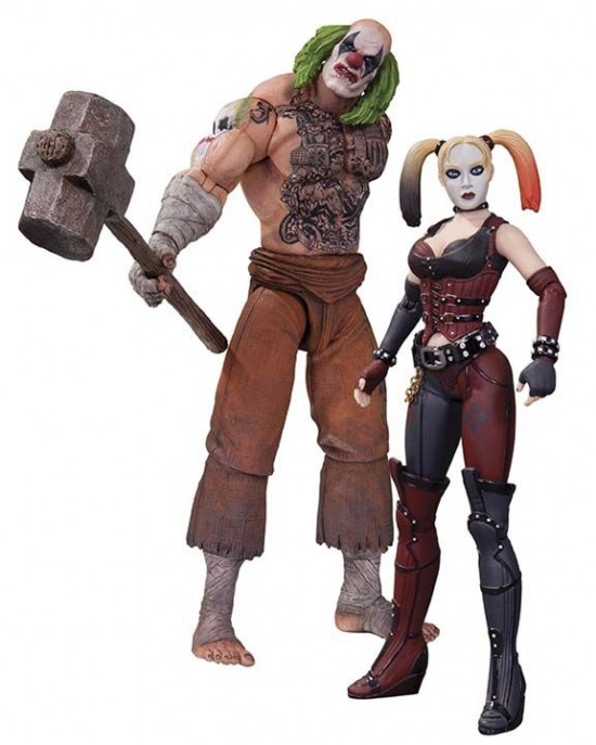 BATMAN: ARKHAM CITY MR. HAMMER AND HARLEY QUINN ACTION FIGURE 2-PACK