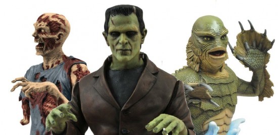 New Walking Dead and Universal Monsters Toys from DST