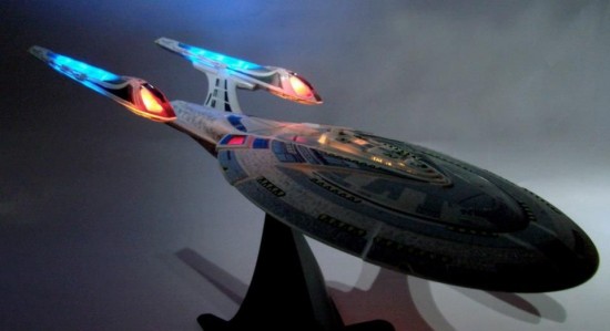 Star Trek: Nemesis edition of the U.S.S. Enterprise-E