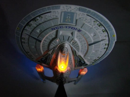 Star Trek: Nemesis edition of the U.S.S. Enterprise-E