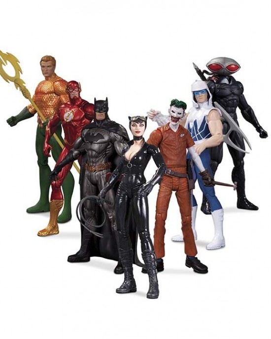 DC COMICS-THE NEW 52 SUPER HEROES VS. SUPER-VILLAINS ACTION FIGURE 7-PACK