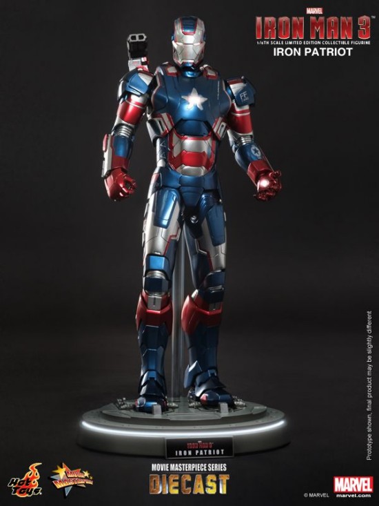 Hot Toys - Iron Man 3 - Iron Patriot Limited Edition Collectible Figurine_PR14