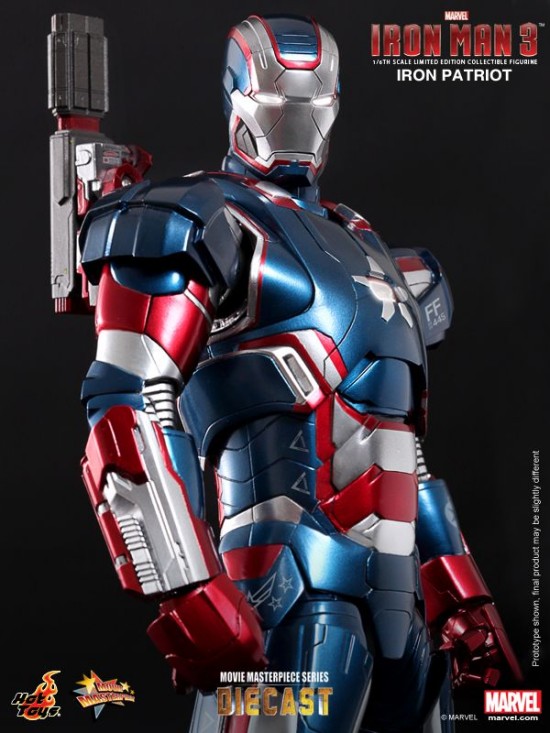 Hot Toys - Iron Man 3 - Iron Patriot Limited Edition Collectible Figurine_PR7