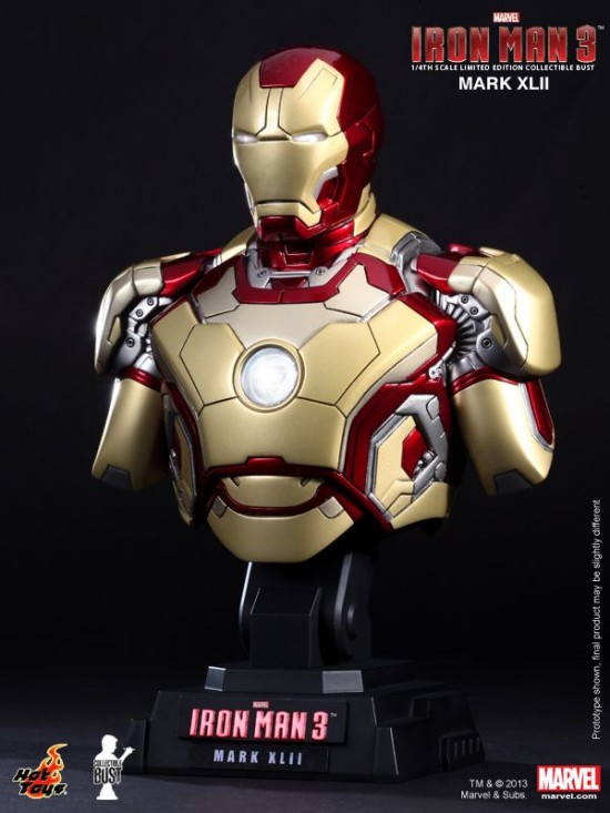Hot Toys - Iron Man 3 -  Mark XLII Limited Edition Collectible Bust_PR2