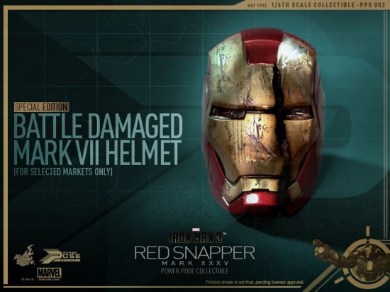 Hot Toys - Iron Man 3 - Power Pose Red Snapper Collectible Figurine_PR15