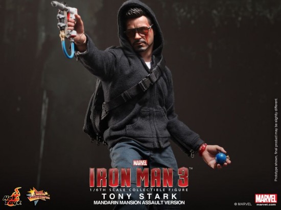 Hot Toys - Iron Man 3 - Tony Stark (Mandarin Mansion Assault Version) Collectible Figurine_PR6