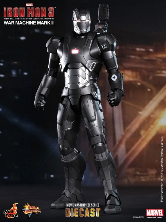 Hot Toys - Iron Man 3 - War Machine Mark II Limited Edition Collectible Figurine_PR1
