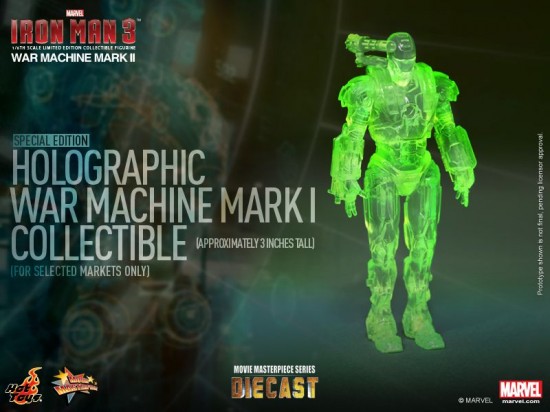 Hot Toys - Iron Man 3 - War Machine Mark II Limited Edition Collectible Figurine_PR14  (Special Edition)