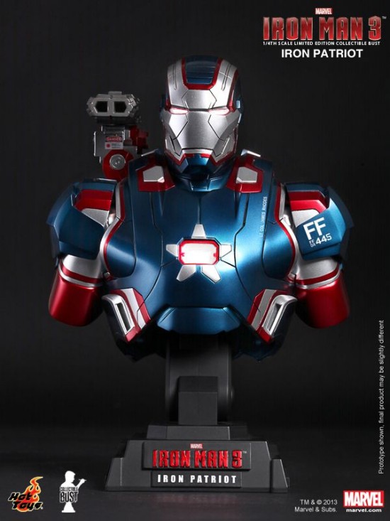 Hot Toys - Iron Patriot Limited Edition Collectible Bust_PR1