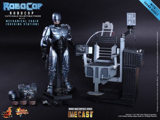 Hot Toys - RoboCop - RoboCop with Mechanical Chair (Docking Station)_PR11