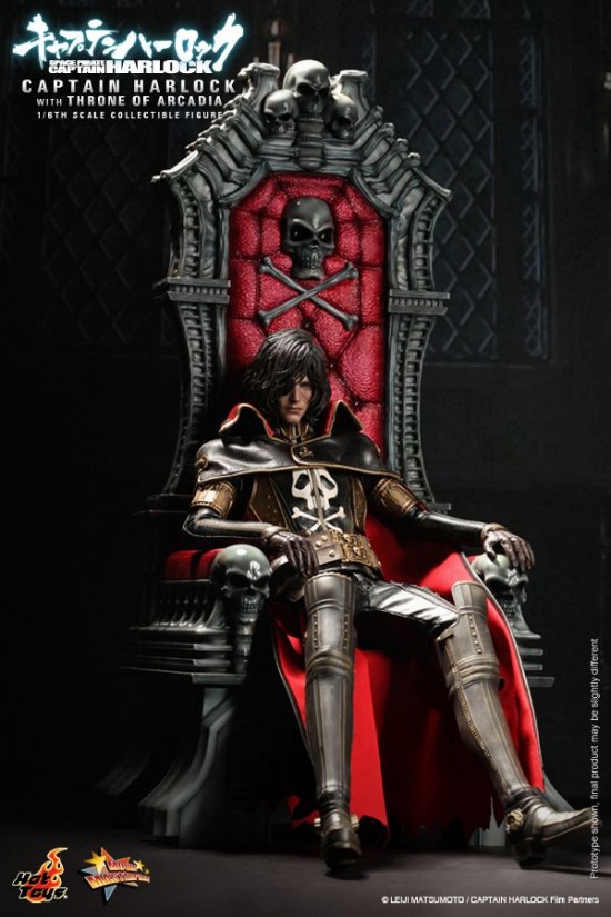 Hot Toys - Space Pirate Captain Harlock - Captain Harlock Collectible Figure with Throne of Arcadia_PR2
