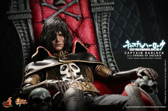 Hot Toys - Space Pirate Captain Harlock - Captain Harlock Collectible Figure with Throne of Arcadia_PR3