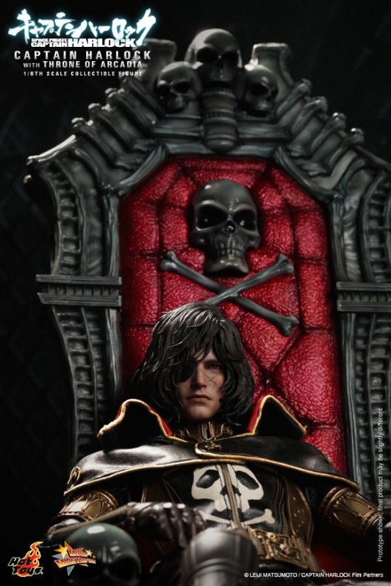 Hot Toys - Space Pirate Captain Harlock - Captain Harlock Collectible Figure with Throne of Arcadia_PR4