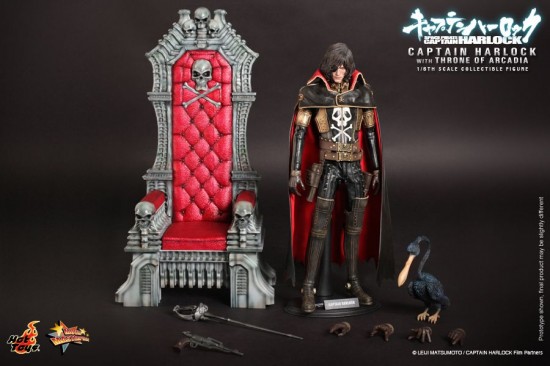 Hot Toys - Space Pirate Captain Harlock - Captain Harlock Collectible Figure with Throne of Arcadia_PR5