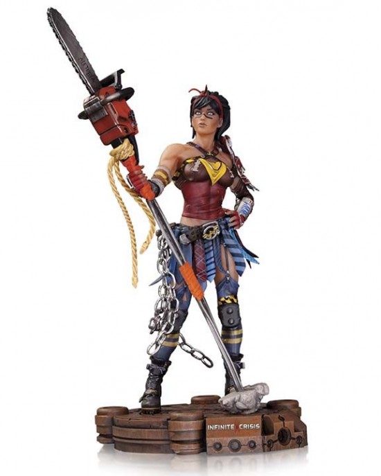 INFINITE CRISIS: ATOMIC WONDER WOMAN STATUE