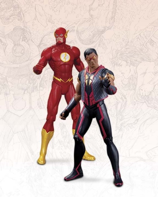 THE NEW 52 THE FLASH VS. VIBE ACTION FIGURE 2-PACK