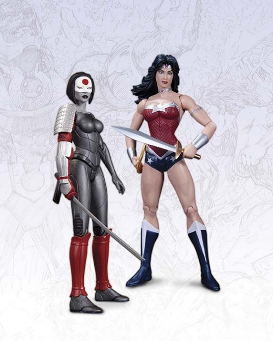 THE NEW 52 WONDER WOMAN VS. KATANA ACTION FIGURE 2-PACK