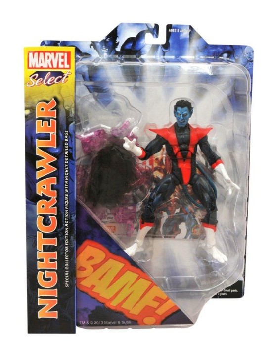 Marvel Slect Nightcrawler - box, front