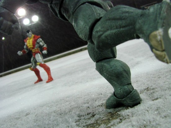 Rhino Vs Colossus
