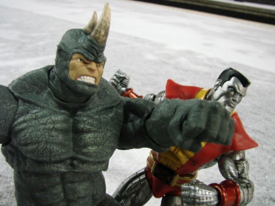 Rhino Vs Colossus