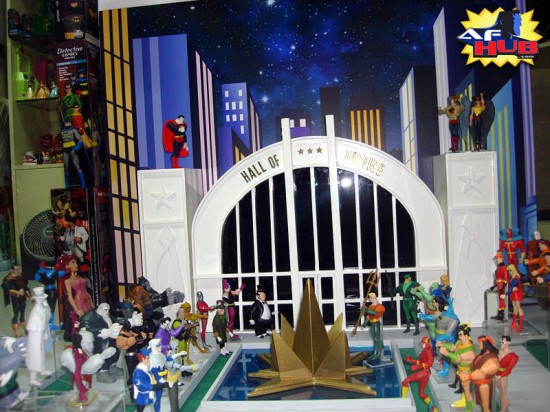Hall of Justice Diorama