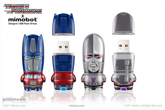 Mimobot Transformers USB Flash Drives