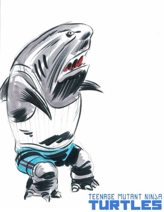TMNT-shark