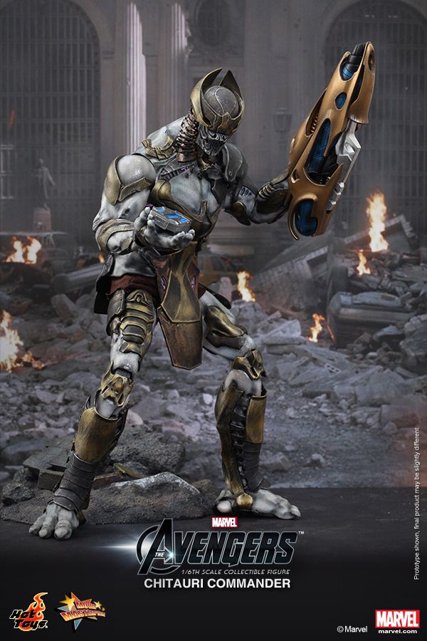 hot toys chitauri set